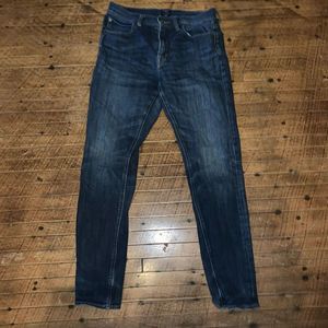 J Crew factory The Sutton distressed dark wash 29x30 jeans